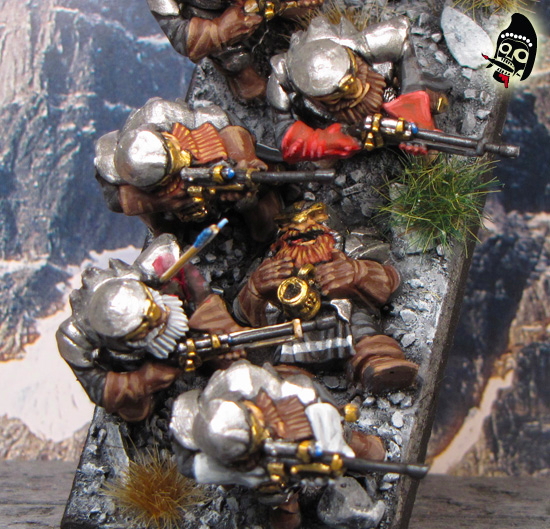 Dwarf Ironwatch from Mantic Games painted by Neldoreth - An Hour of Wolves & Shattered Shields