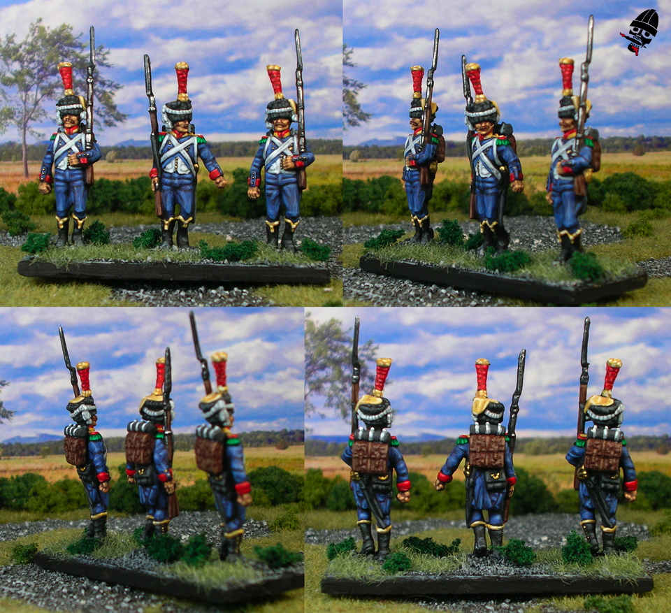 French Voltiguer Light Infantry from HaT Industries painted by Neldoreth - An Hour of Wolves & Shattered Shields