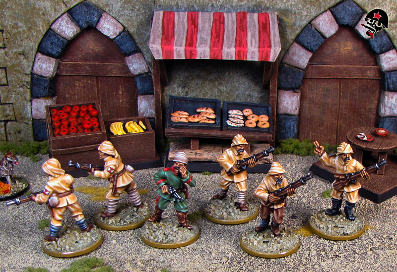 Ottoman Turks WWI from Brigade Games painted by Neldoreth - An Hour of Wolves & Shattered Shields