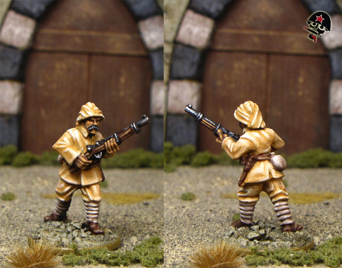 Ottoman Turks WWI from Brigade Games painted by Neldoreth - An Hour of Wolves & Shattered Shields