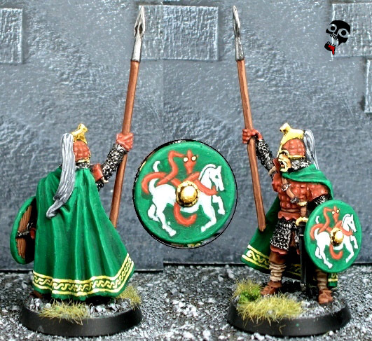 Eorl the Young from Games Workshop painted by Neldoreth - An Hour of Wolves & Shattered Shields