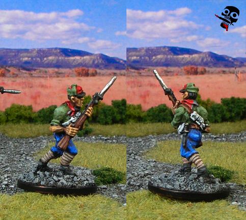 Spanish Civil War Anarchists from Banderra Miniatures in 20mm painted by Neldoreth - An Hour of Wolves & Shattered Shields