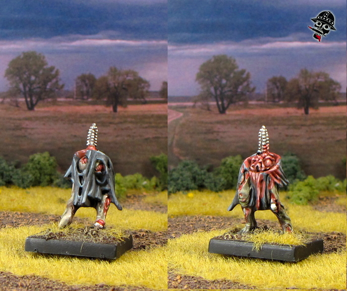 Zombie from Mantic Games painted by Neldoreth - An Hour of Wolves & Shattered Shields Zombie from Mantic Games painted by Neldoreth - An Hour of Wolves & Shattered Shields